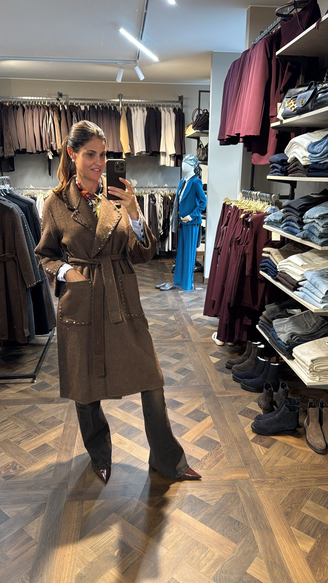 CAPPOTTO BRENDA MOKA