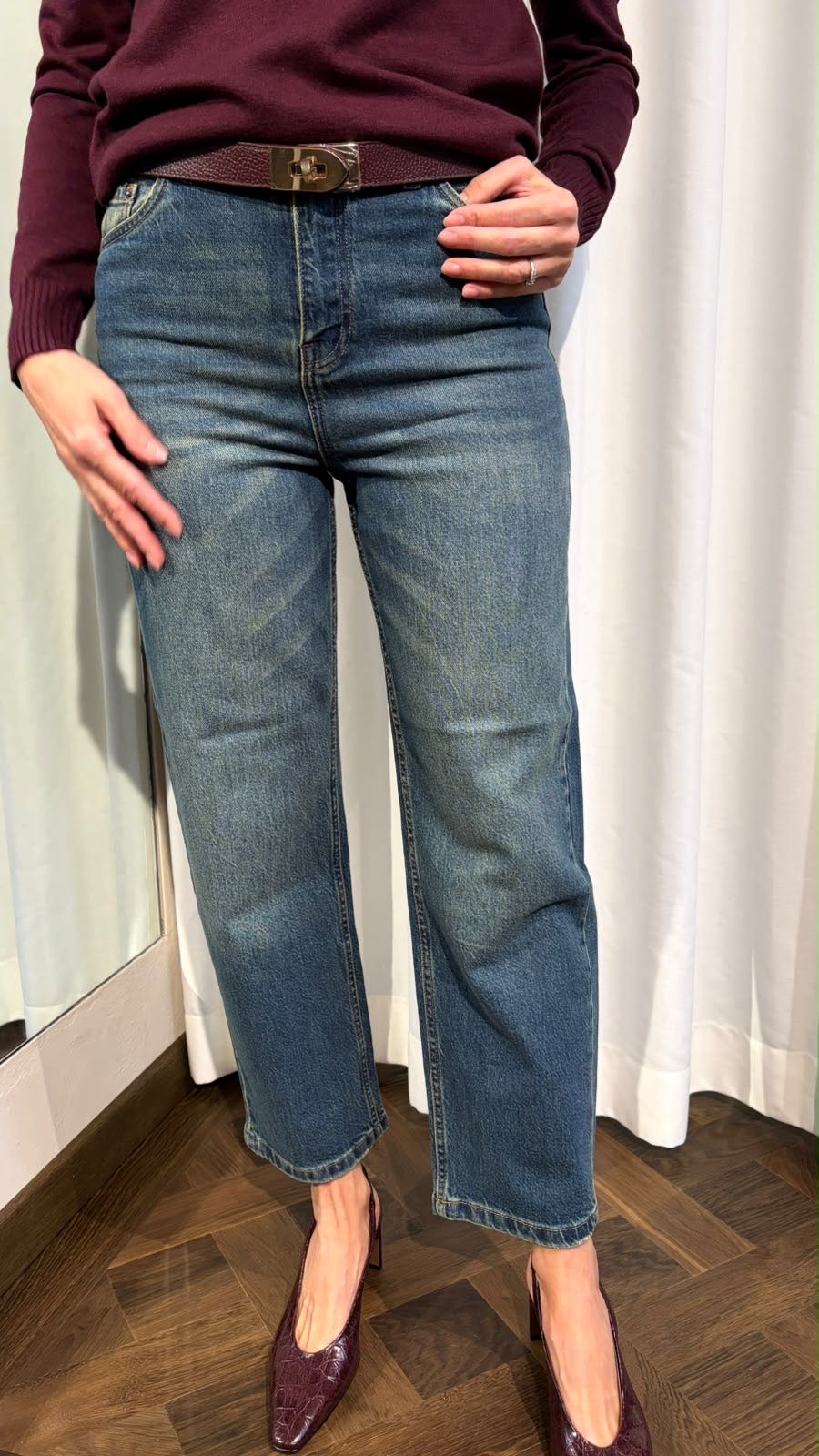 JEANS CAMBRIDGE MEDIUM BLU