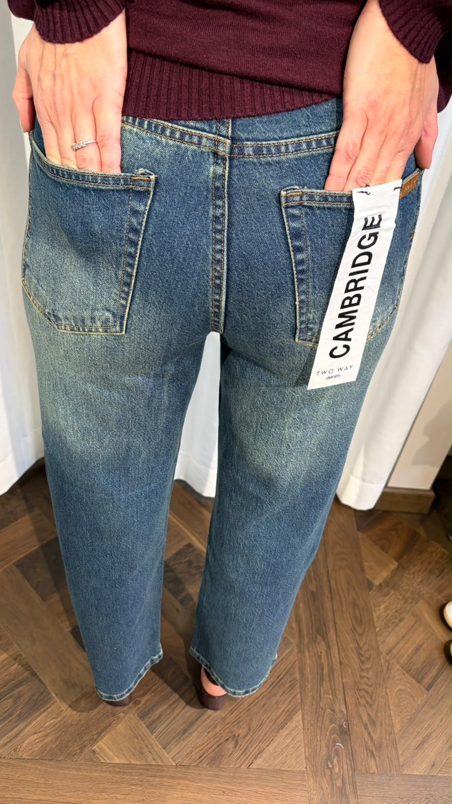 JEANS CAMBRIDGE MEDIUM BLU