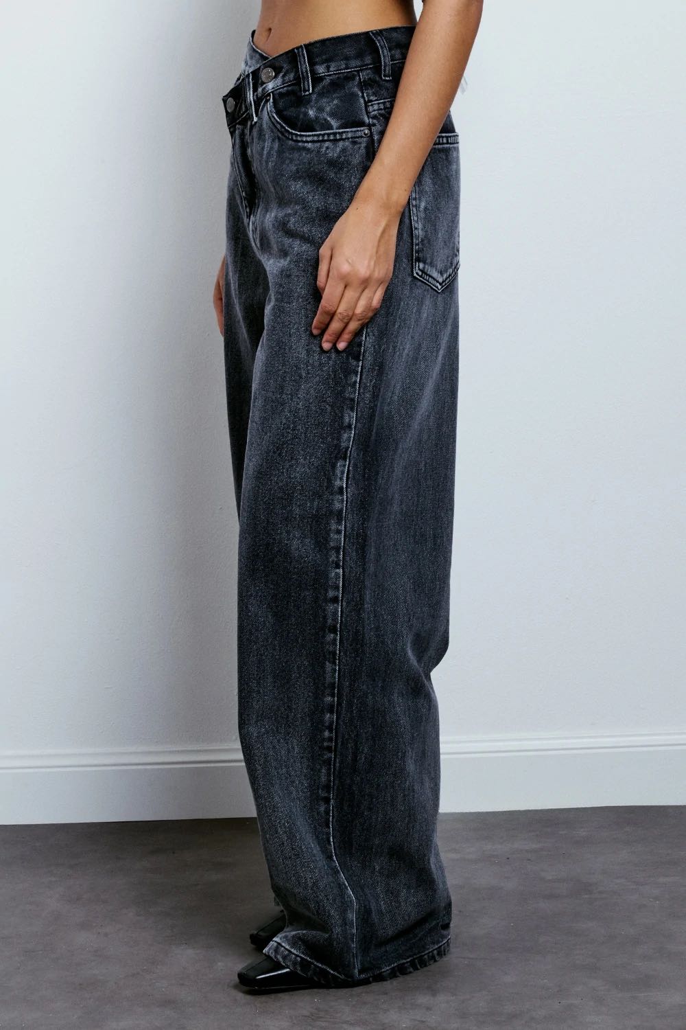 JEANS GINEVRA BLACK DENIM