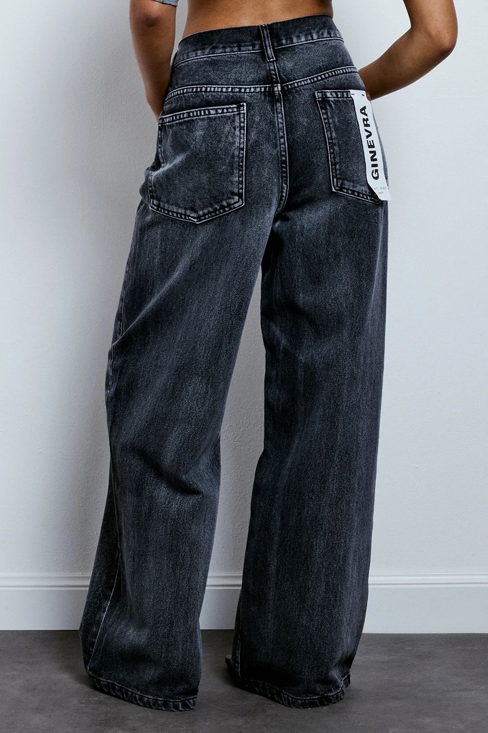 JEANS GINEVRA BLACK DENIM