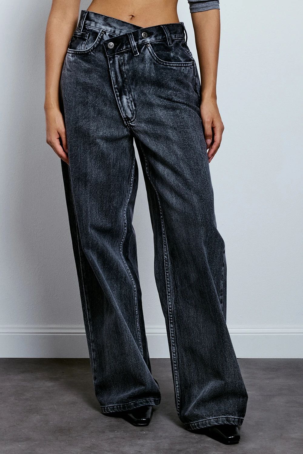JEANS GINEVRA BLACK DENIM
