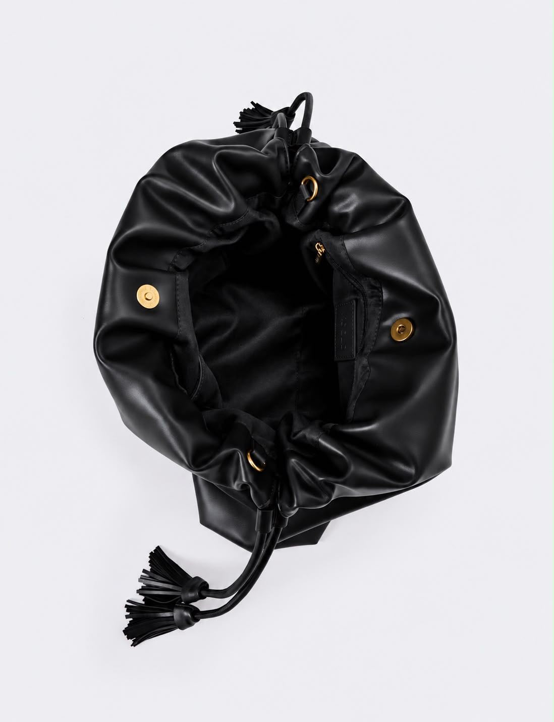 BORSA TASSEL MEDIUM NERA