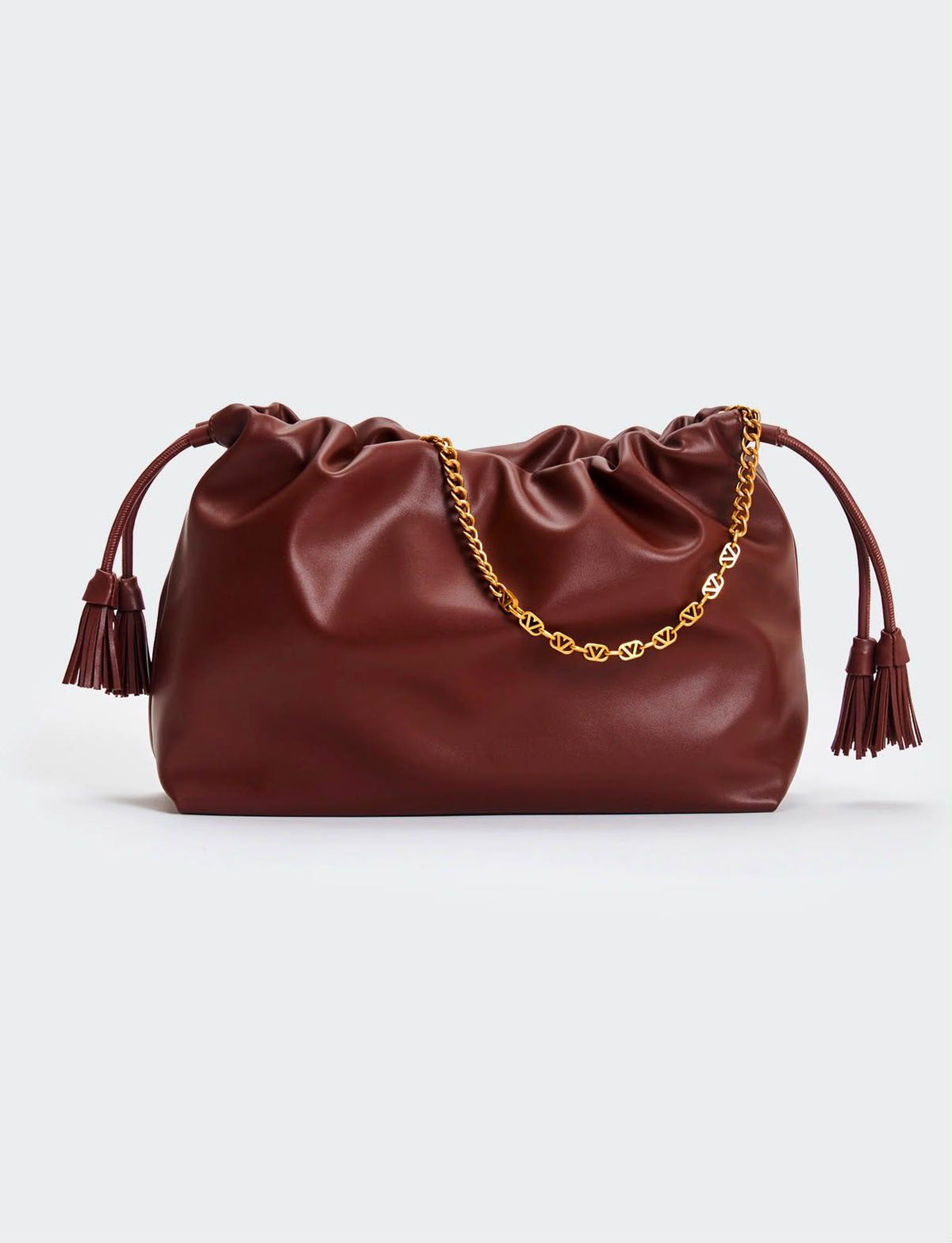 BORSA TASSEL MEDIUM MOKA