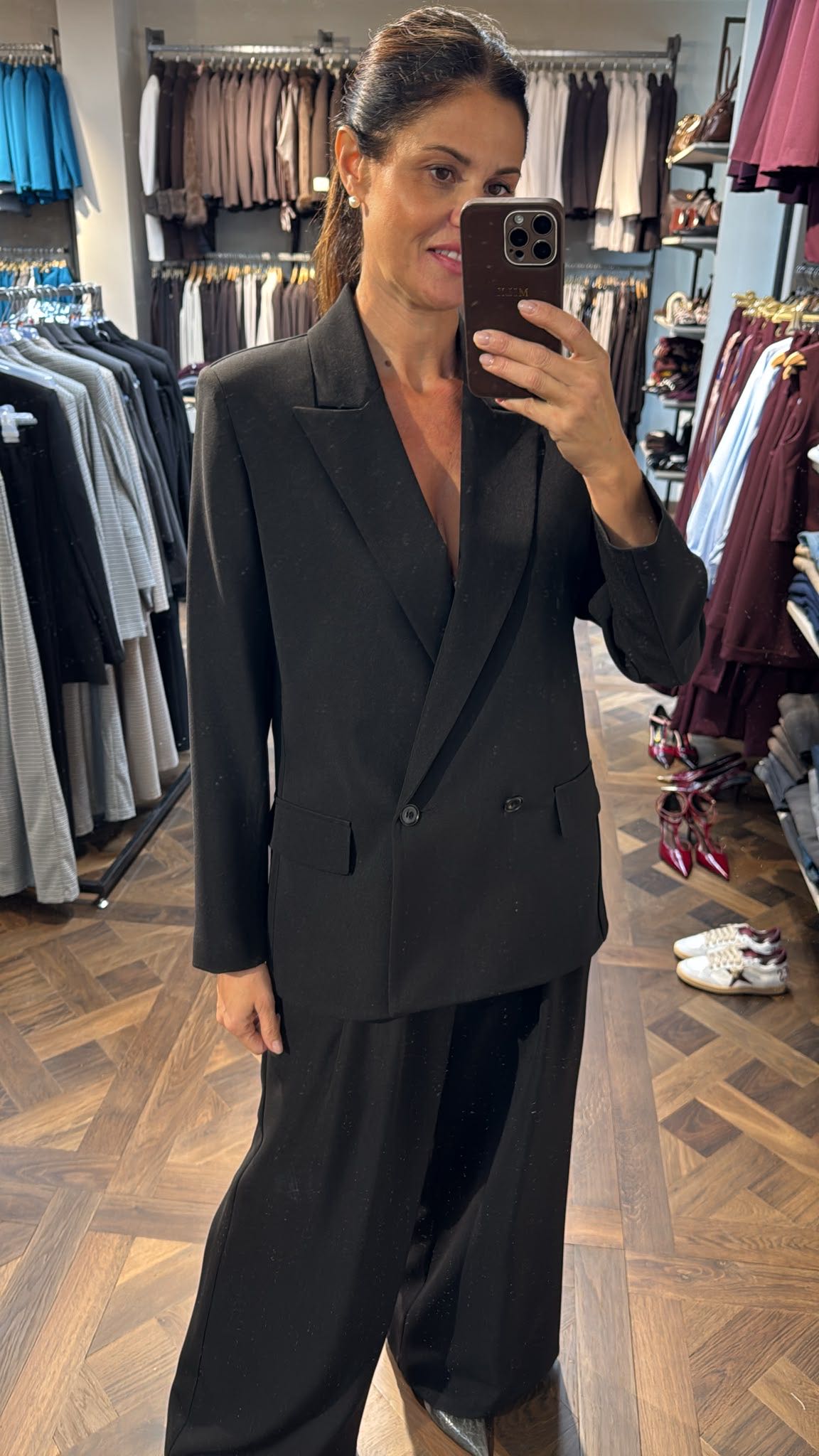PANTALONE PETRA FULL LENGHT NERO