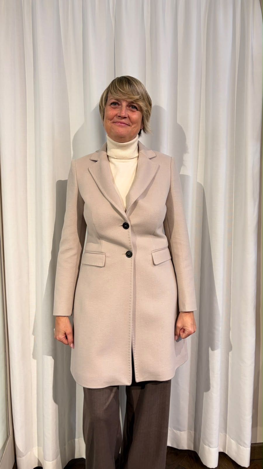CAPPOTTO DUDA SABBIA