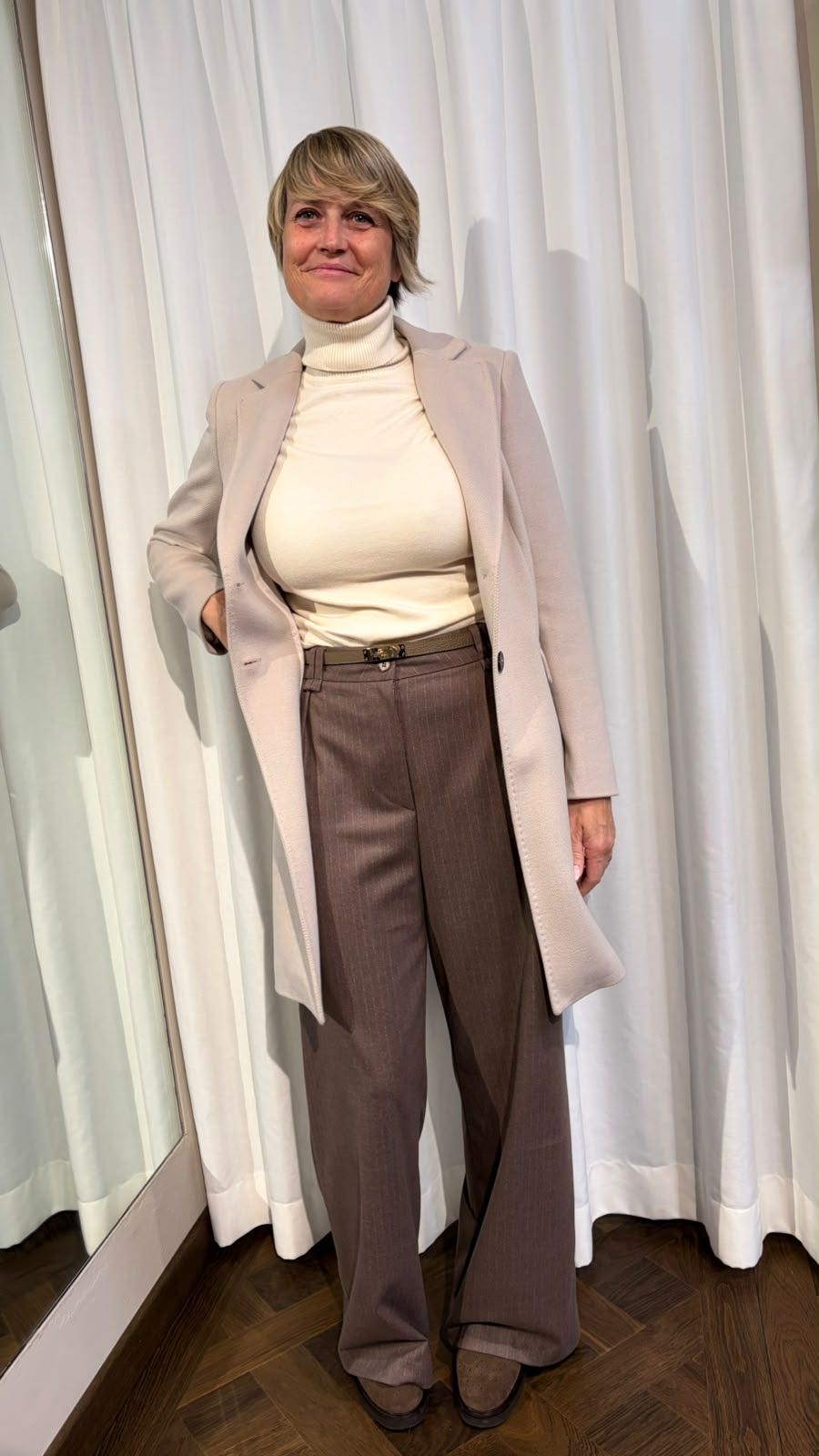CAPPOTTO DUDA SABBIA