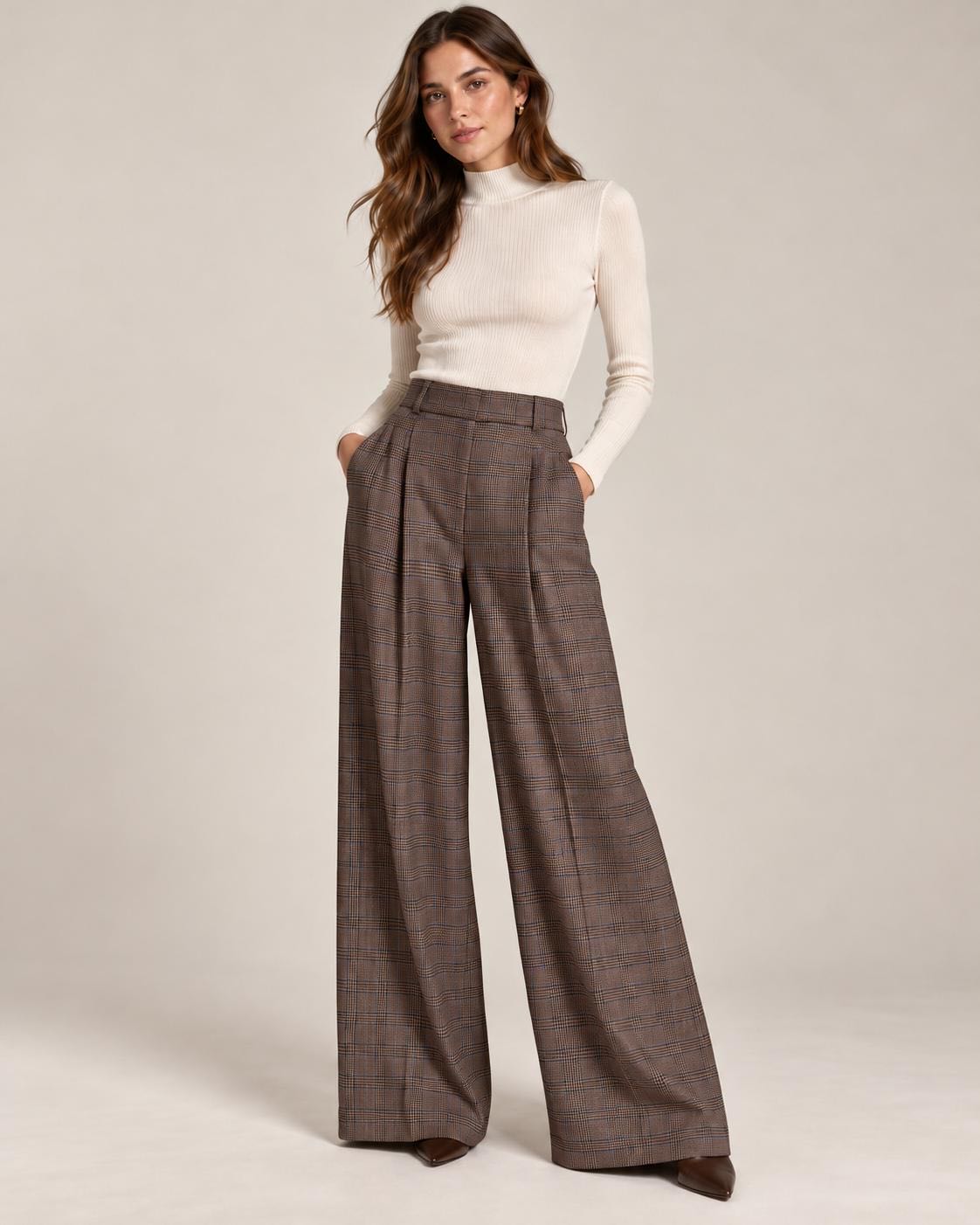 PANTALONE GALLES PALAZZO