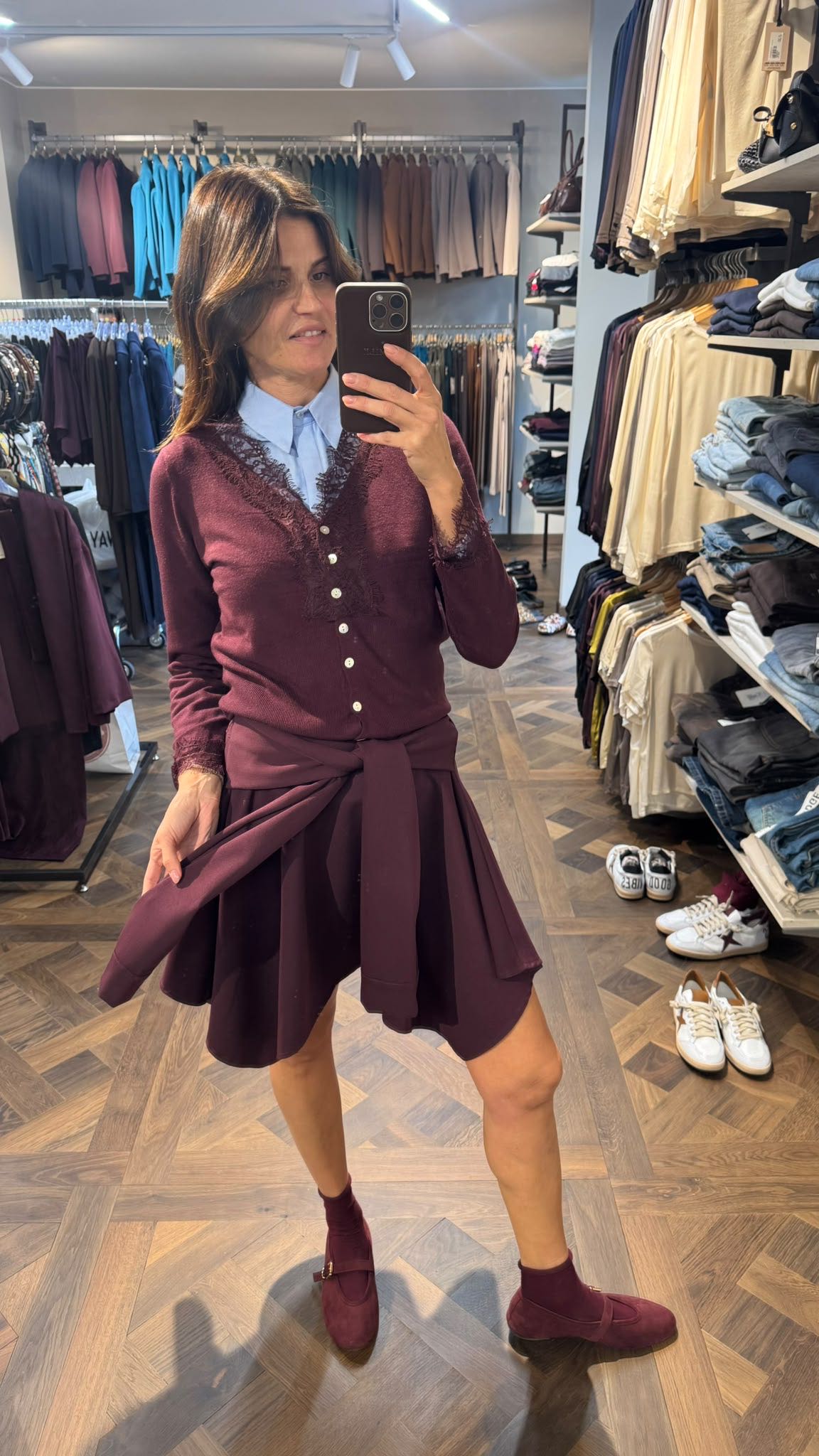 GONNA CAMICIA BAROLO