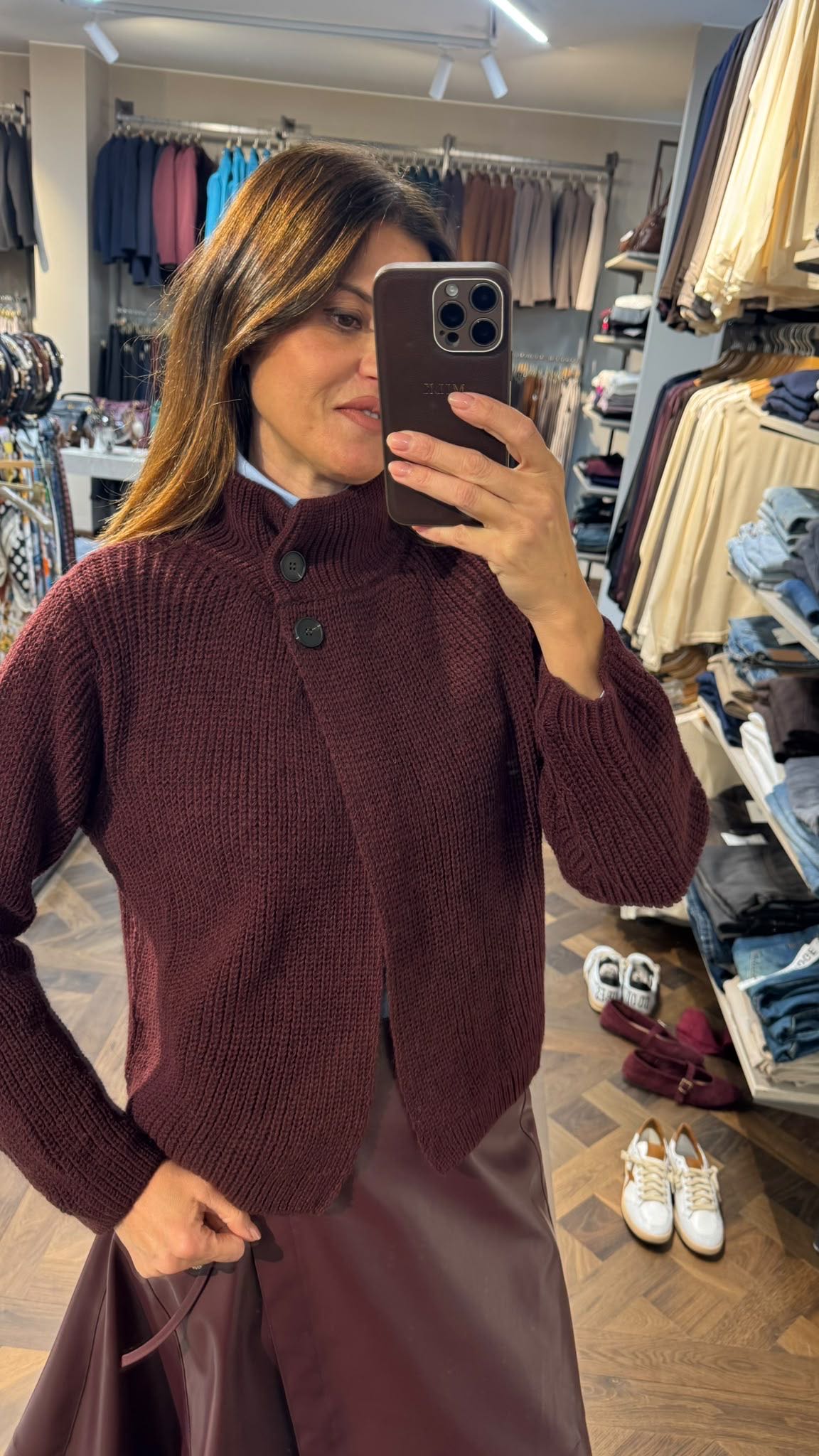 MAGLIONE ASIMMETRICO BAROLO