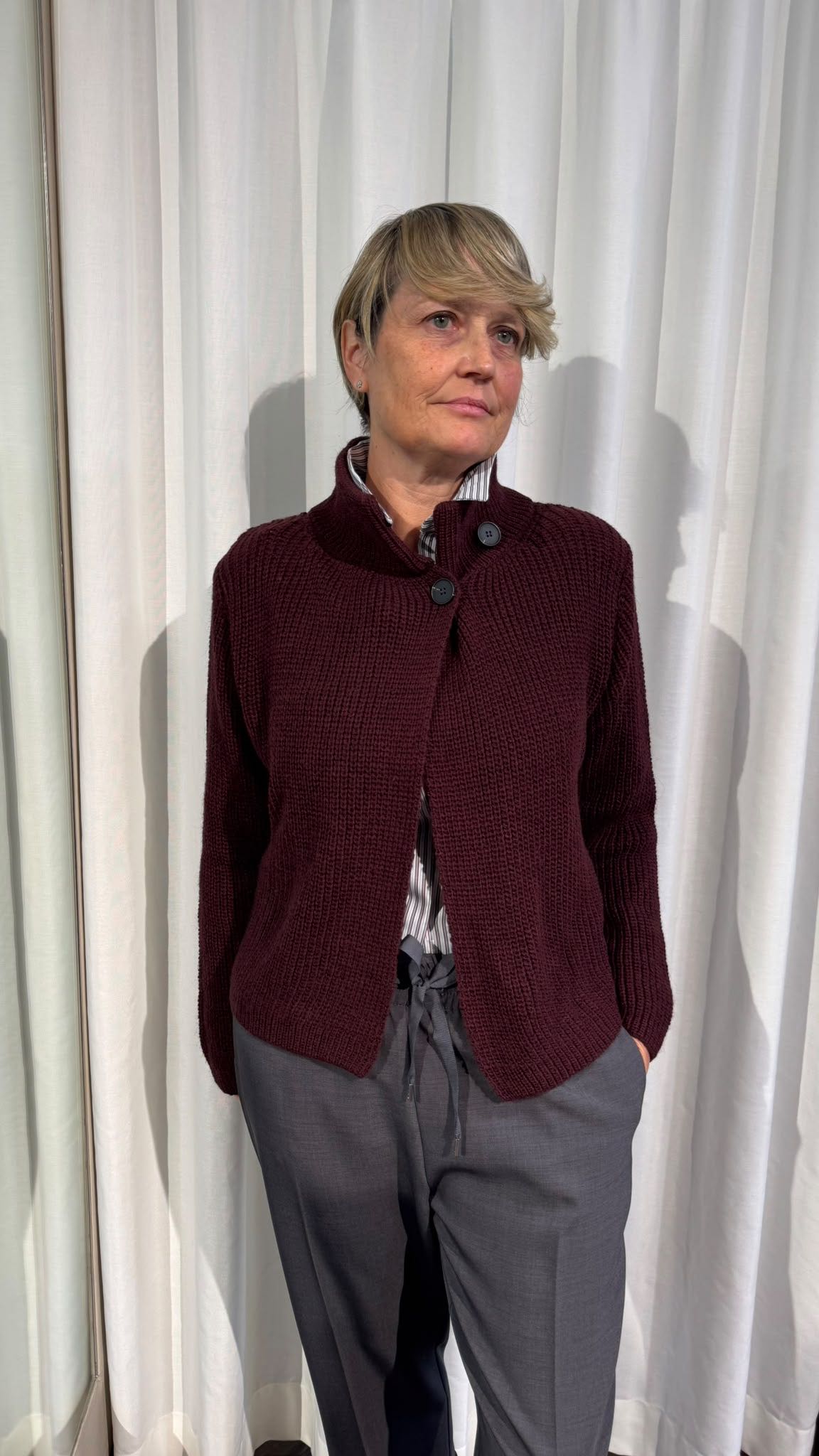 MAGLIONE ASIMMETRICO BAROLO