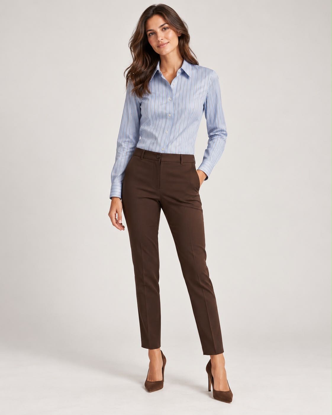 CAMICIA SLIM RIGATA