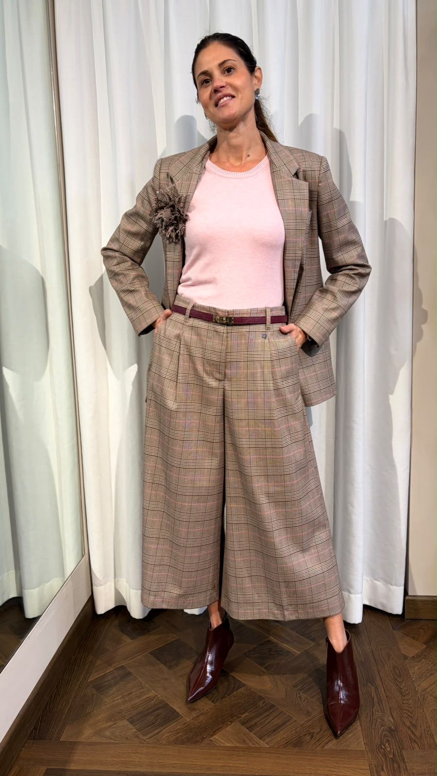 PANTALONE DIANA CULOTTE PRINCIPE DI GALLES