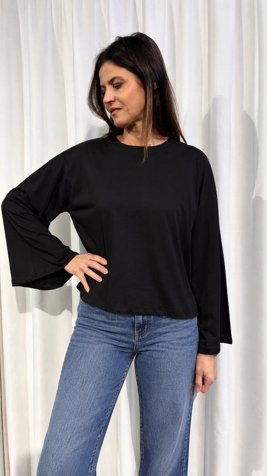 MAGLIA CAMPANA NERO