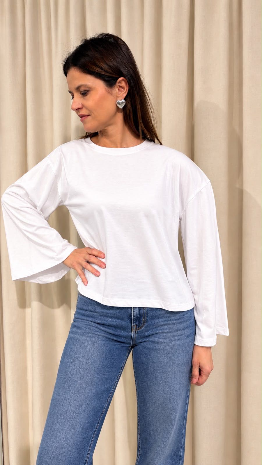 MAGLIA CAMPANA BIANCA