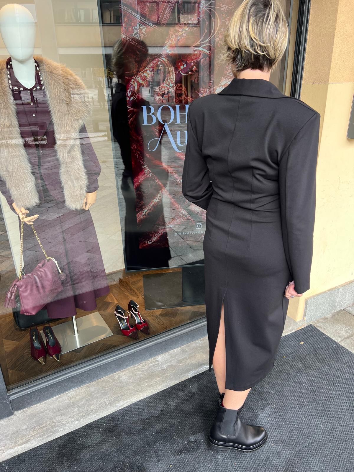 ABITO POLO PUNTO MILANO NERO