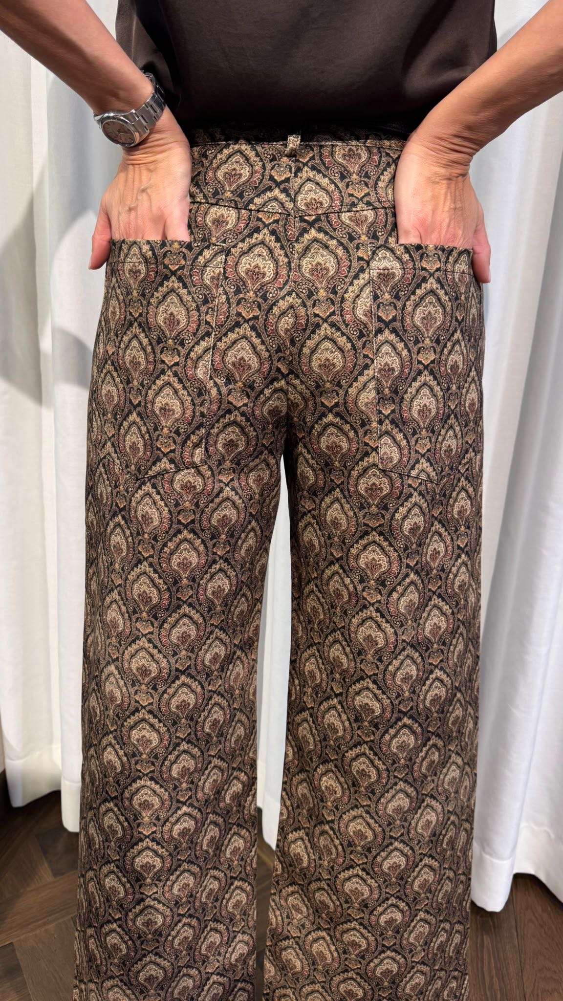 PANTALONE JACQUARD FANTASIA CASHMERE
