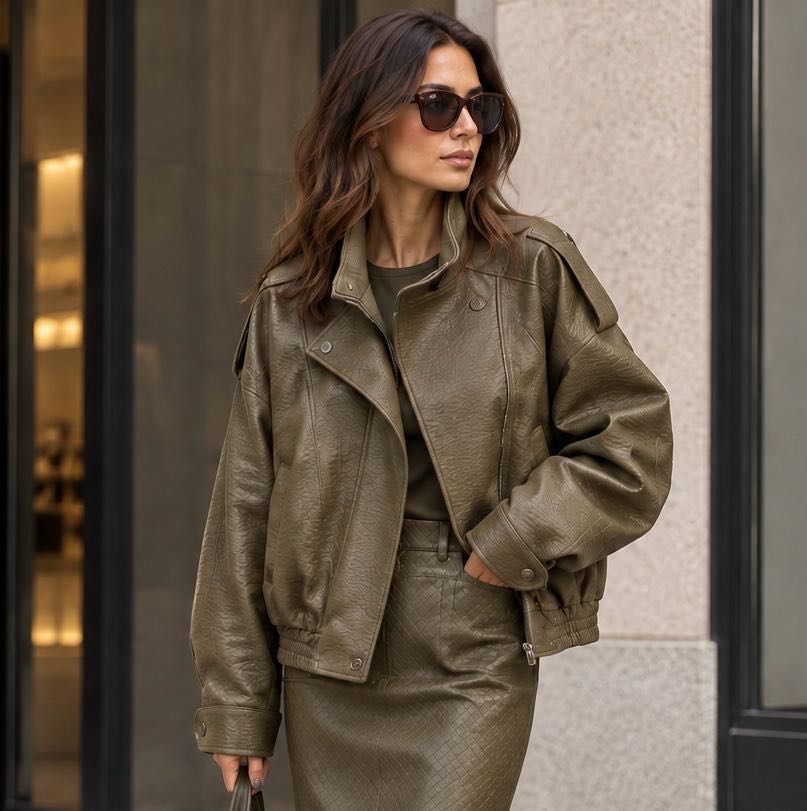 BOMBER ECOPELLE MILITARE