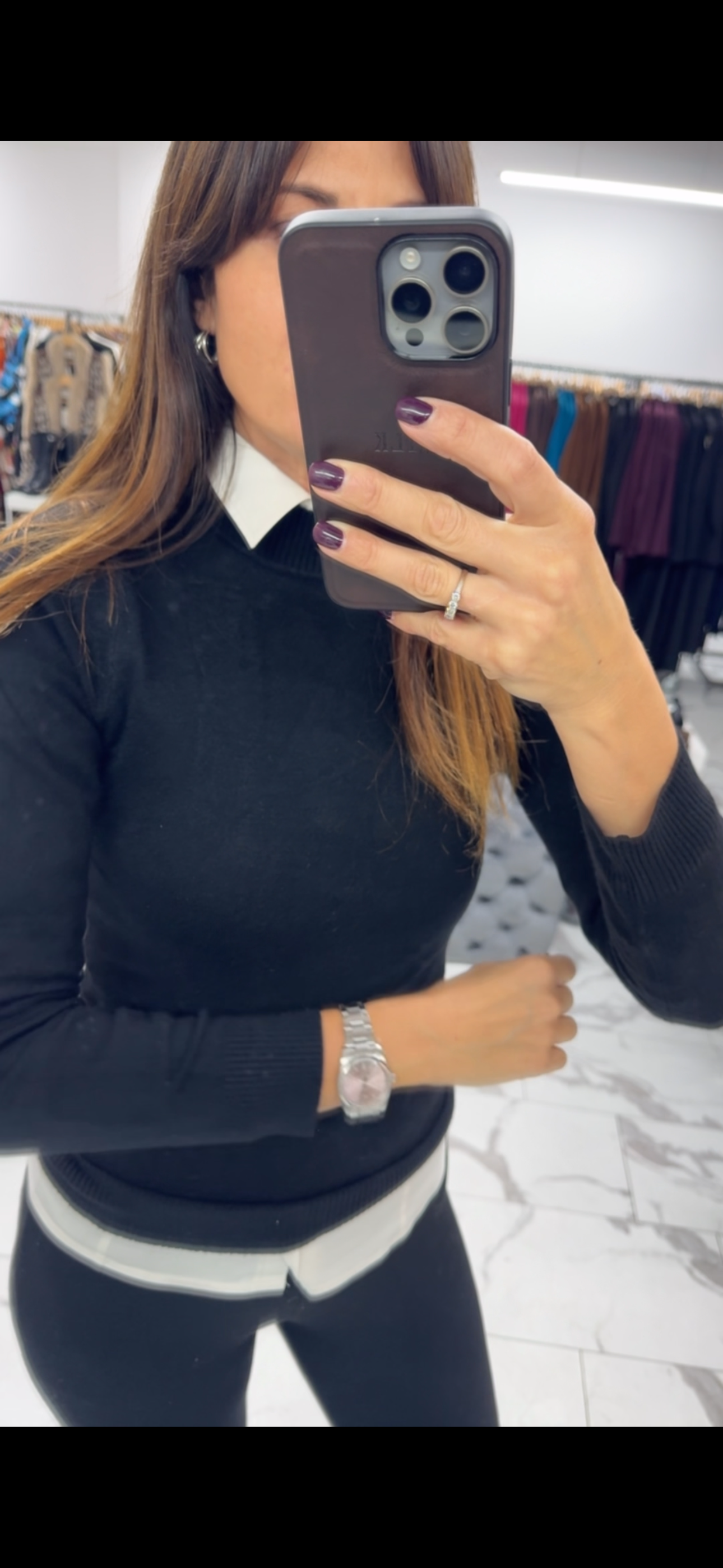 LUPETTO BASIC VISCOSA BLU