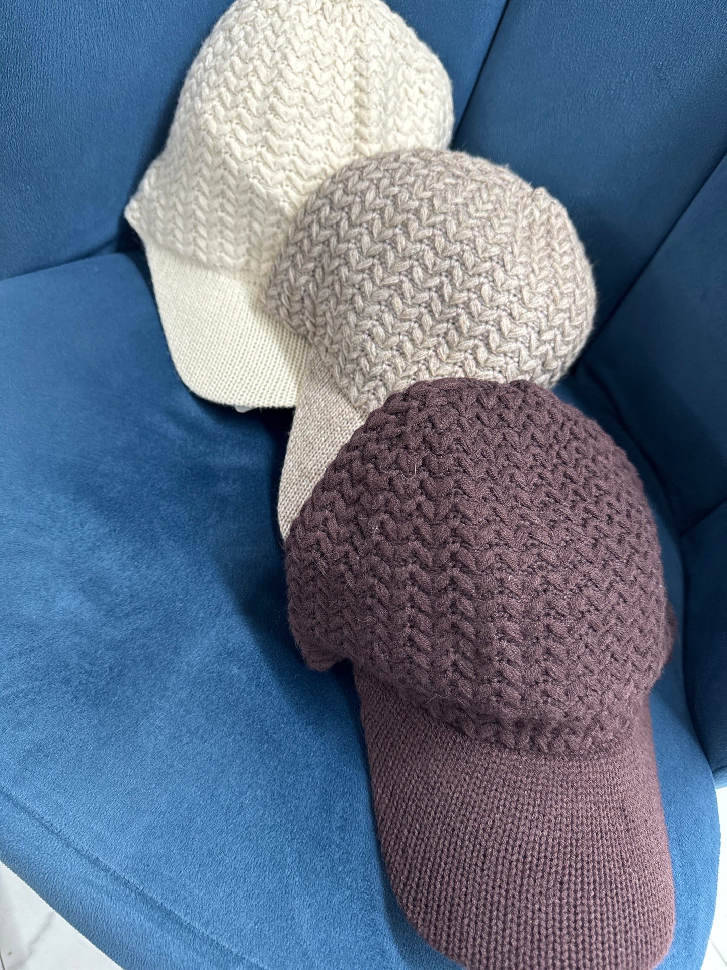 CAPPELLO BASEBALL cioccolato/panna/sabbia