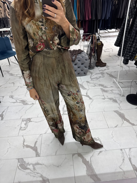PANTALONE FANTASIA FIORI VICOLO