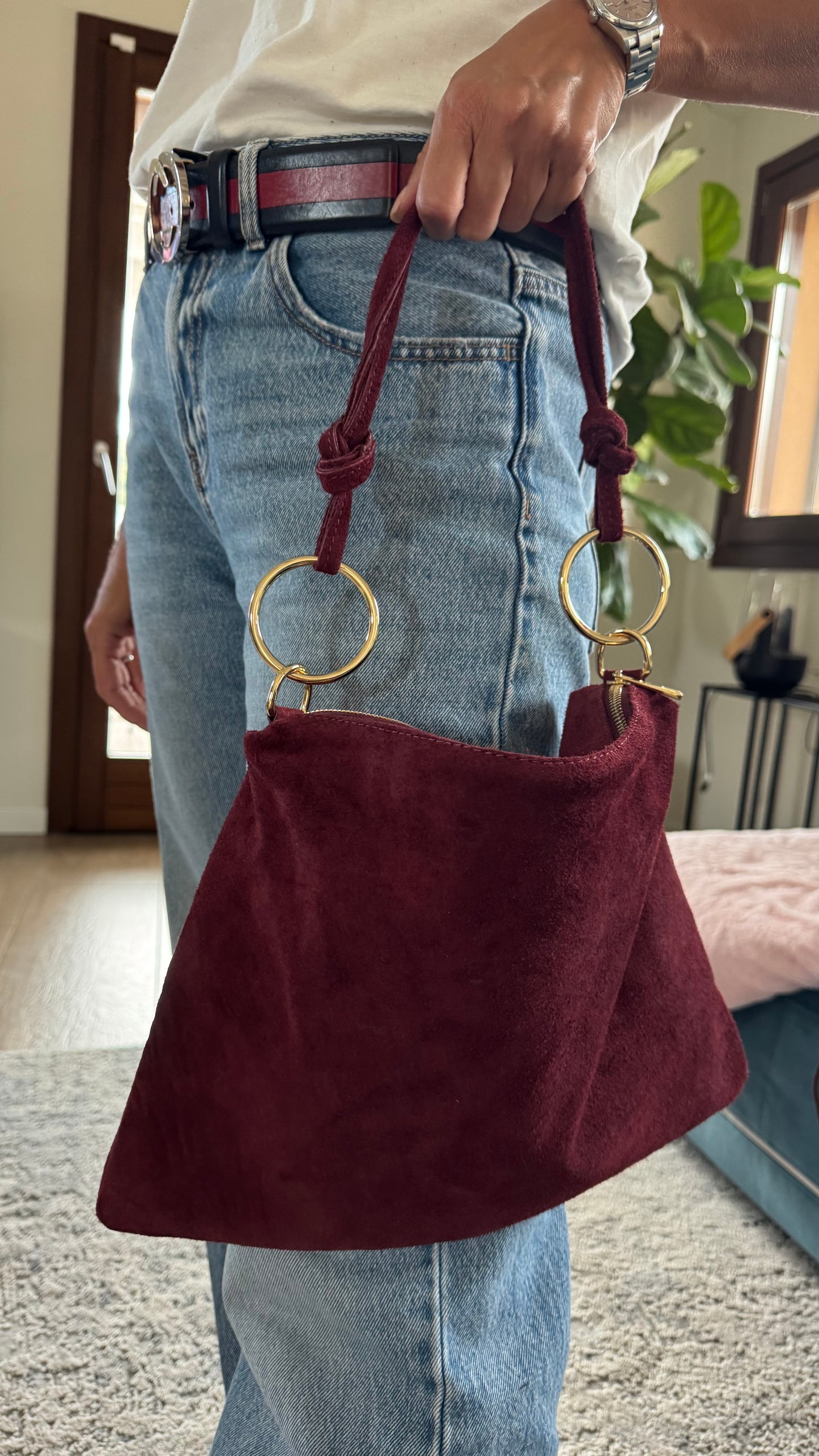 BORSA PATTY in suede