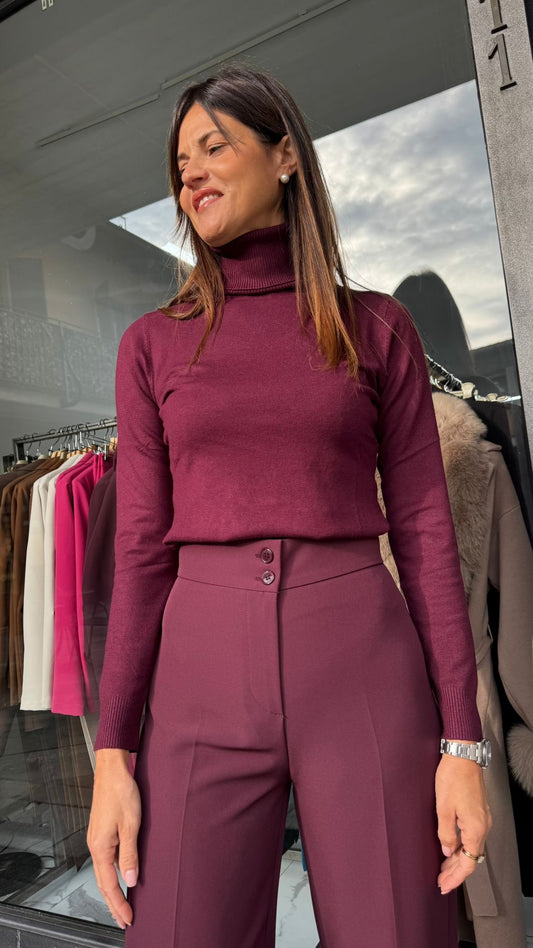 DOLCEVITA BASIC VISCOSA bordeaux/nero/blu/sabbia/bianco/fango/azzurro/rosa/grigio