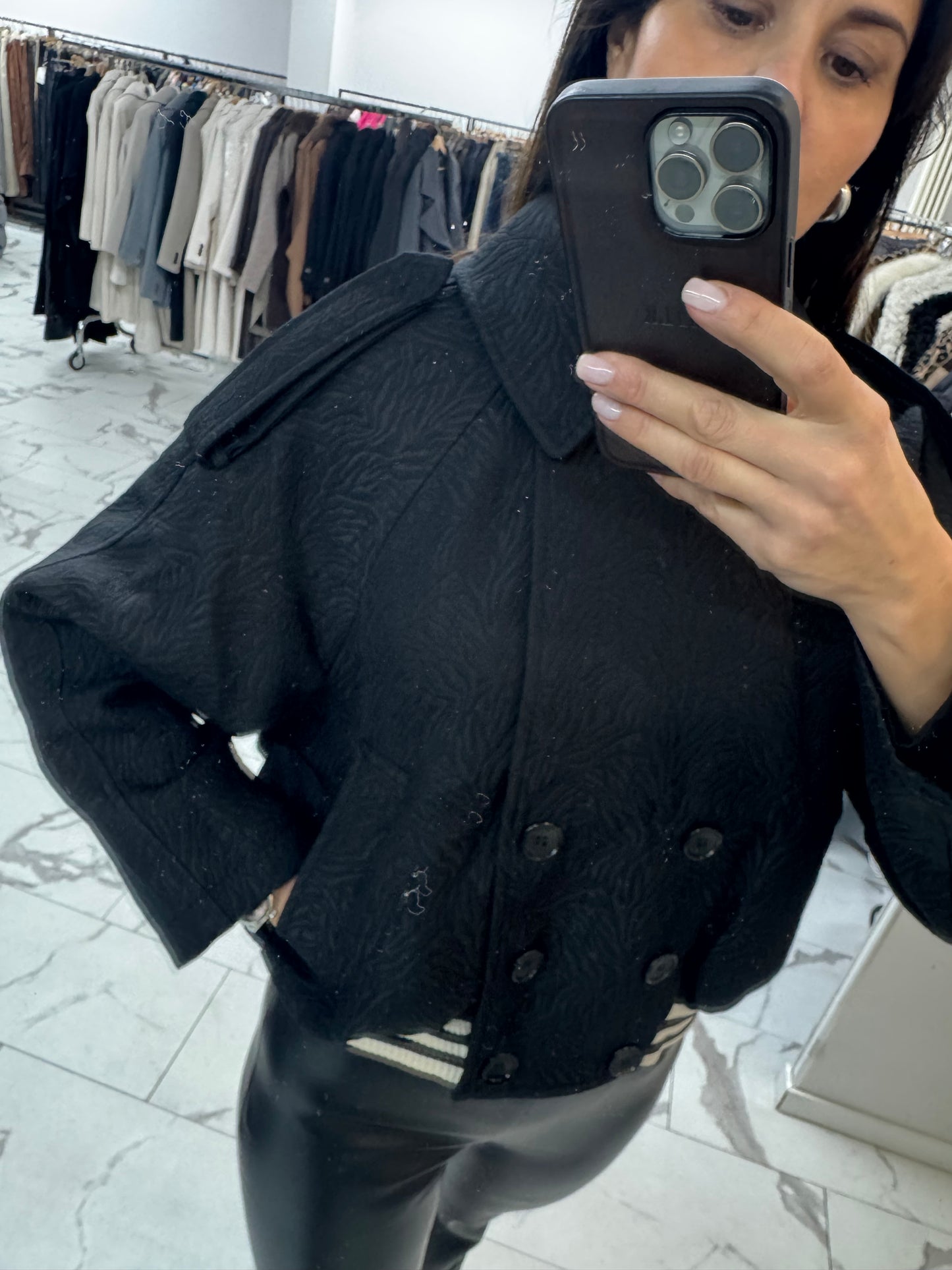 BOMBER TESSUTO DAMASCATO DIXIE