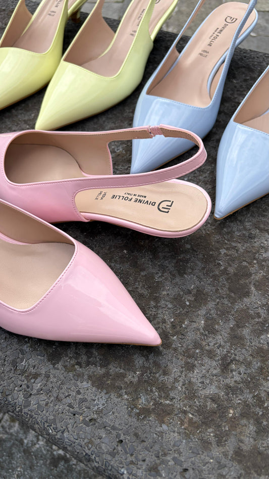 SLINGBACK VERNICE ROSA BABY tacco 3