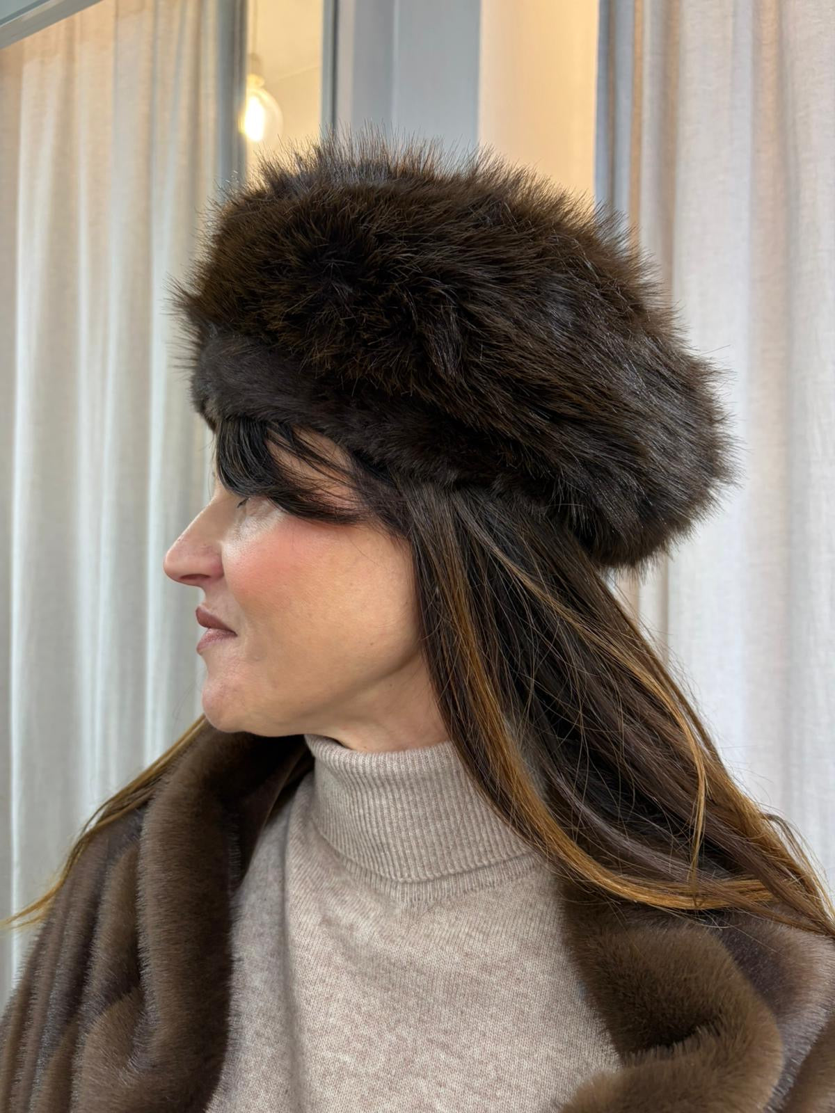 CAPPELLO ZARINA ECOPELLICCIA