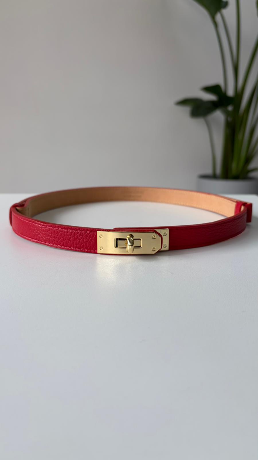 CINTURA PORTOFINO ROSSA