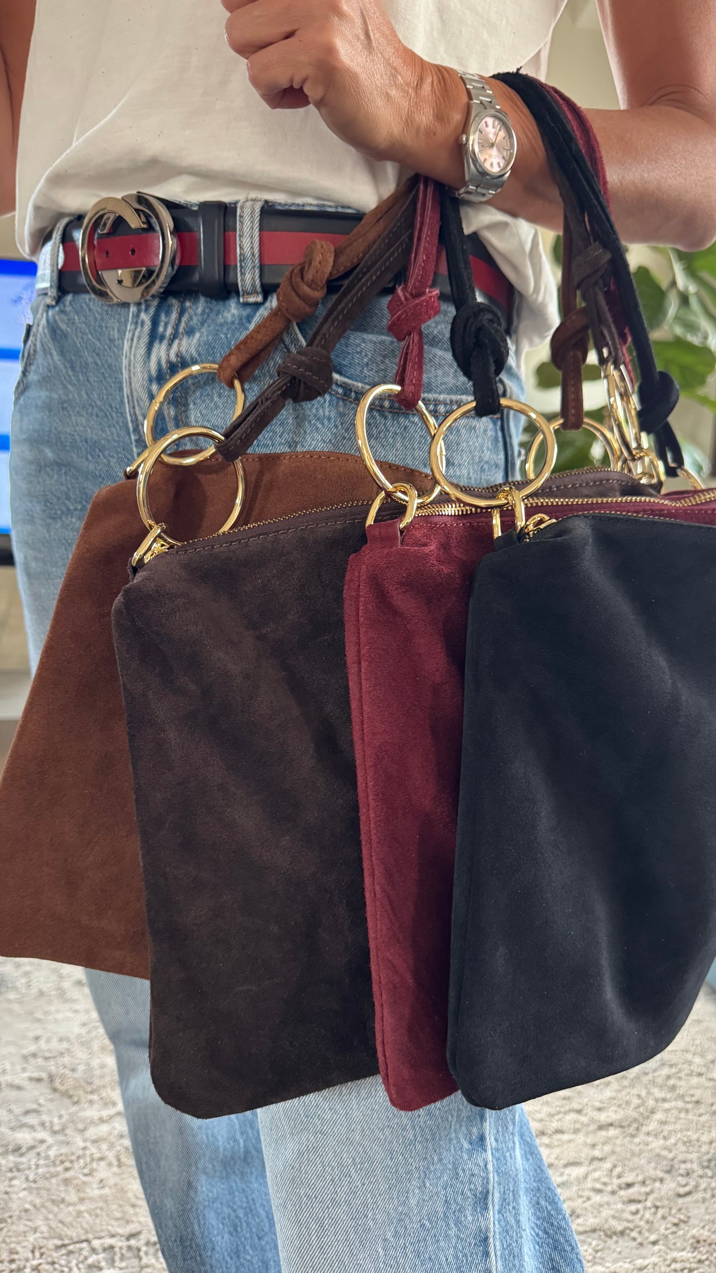 BORSA PATTY in suede