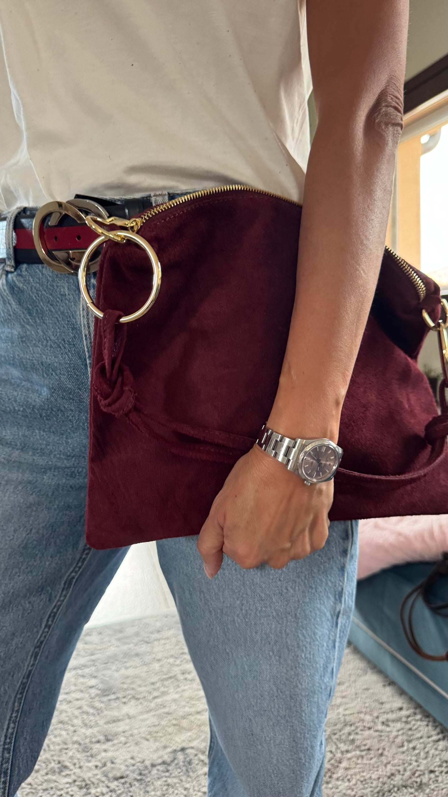 BORSA PATTY in suede