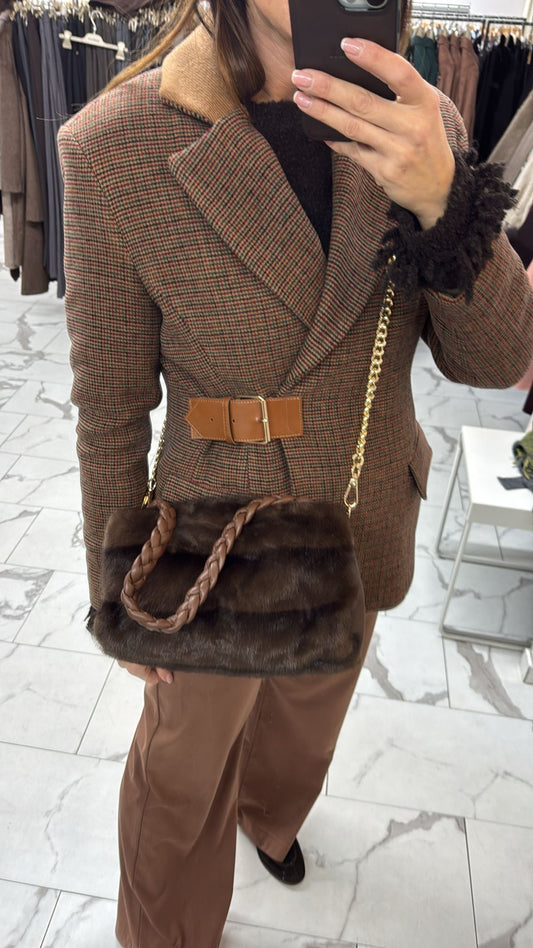 BORSA BAULETTO ECOVISONE