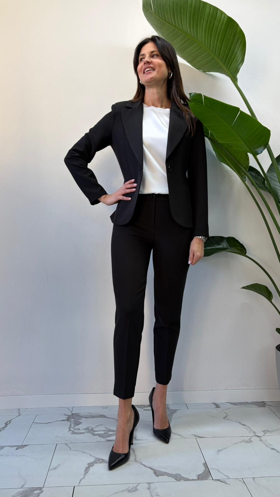 PANTALONE BASIC NERO