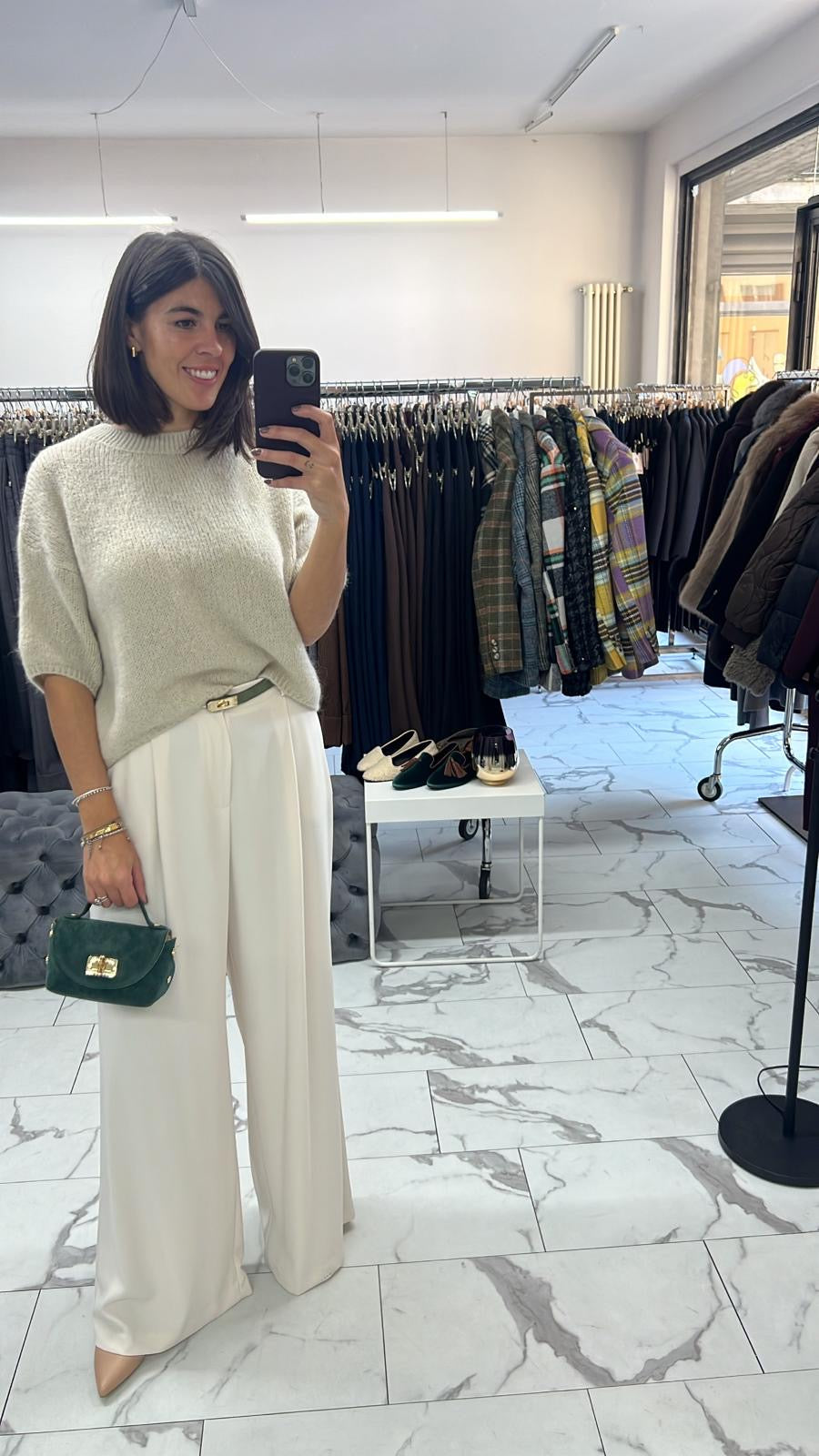 MAGLIONCINO MISTO MOHAIR grigio/ rosa/cioccolato/blu/sabbia/nero/vinaccia