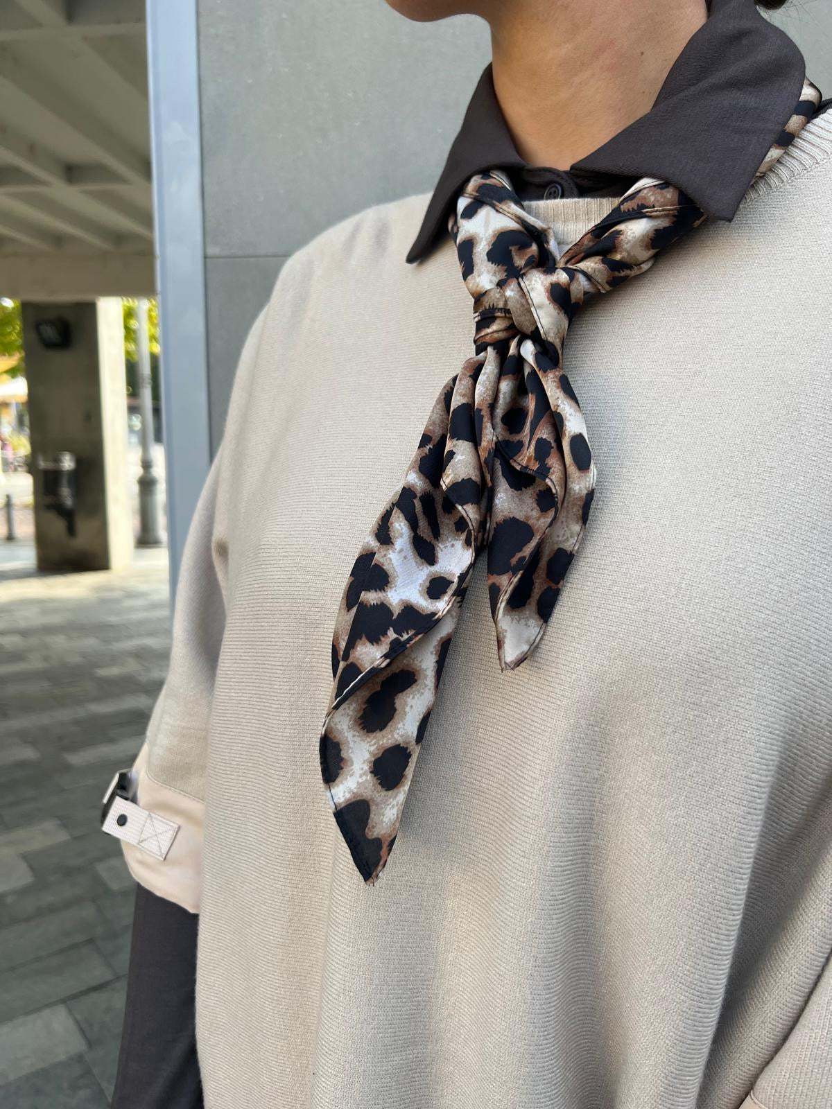FOULARD STAMPA MACULATA