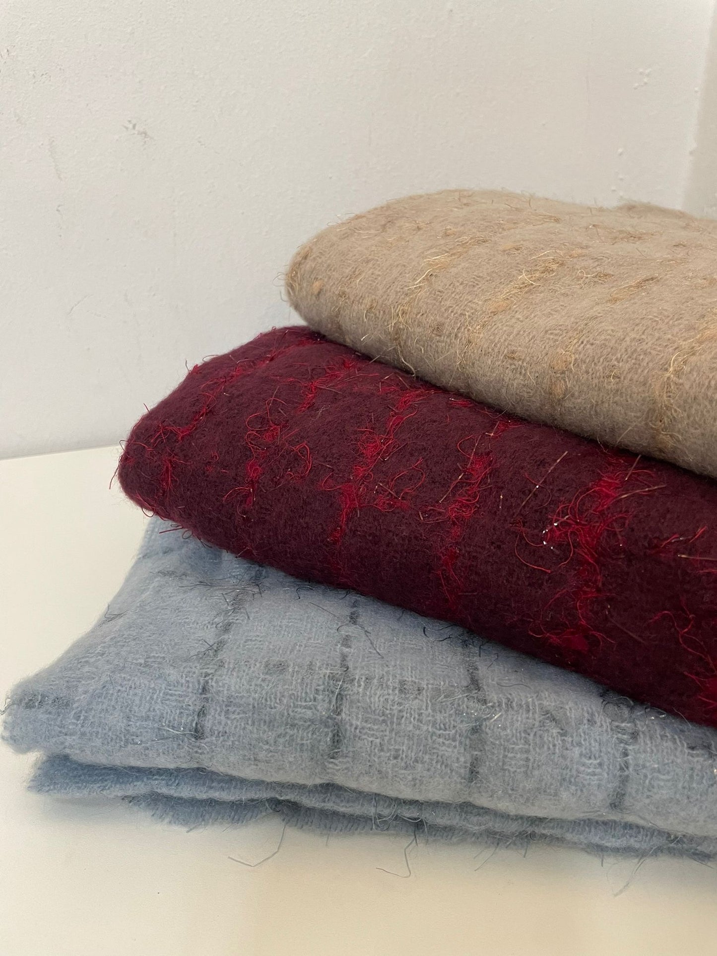 MAXI SCIARPA FILO LUREX