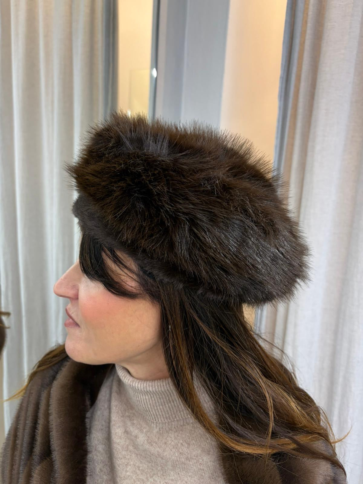 CAPPELLO ZARINA ECOPELLICCIA