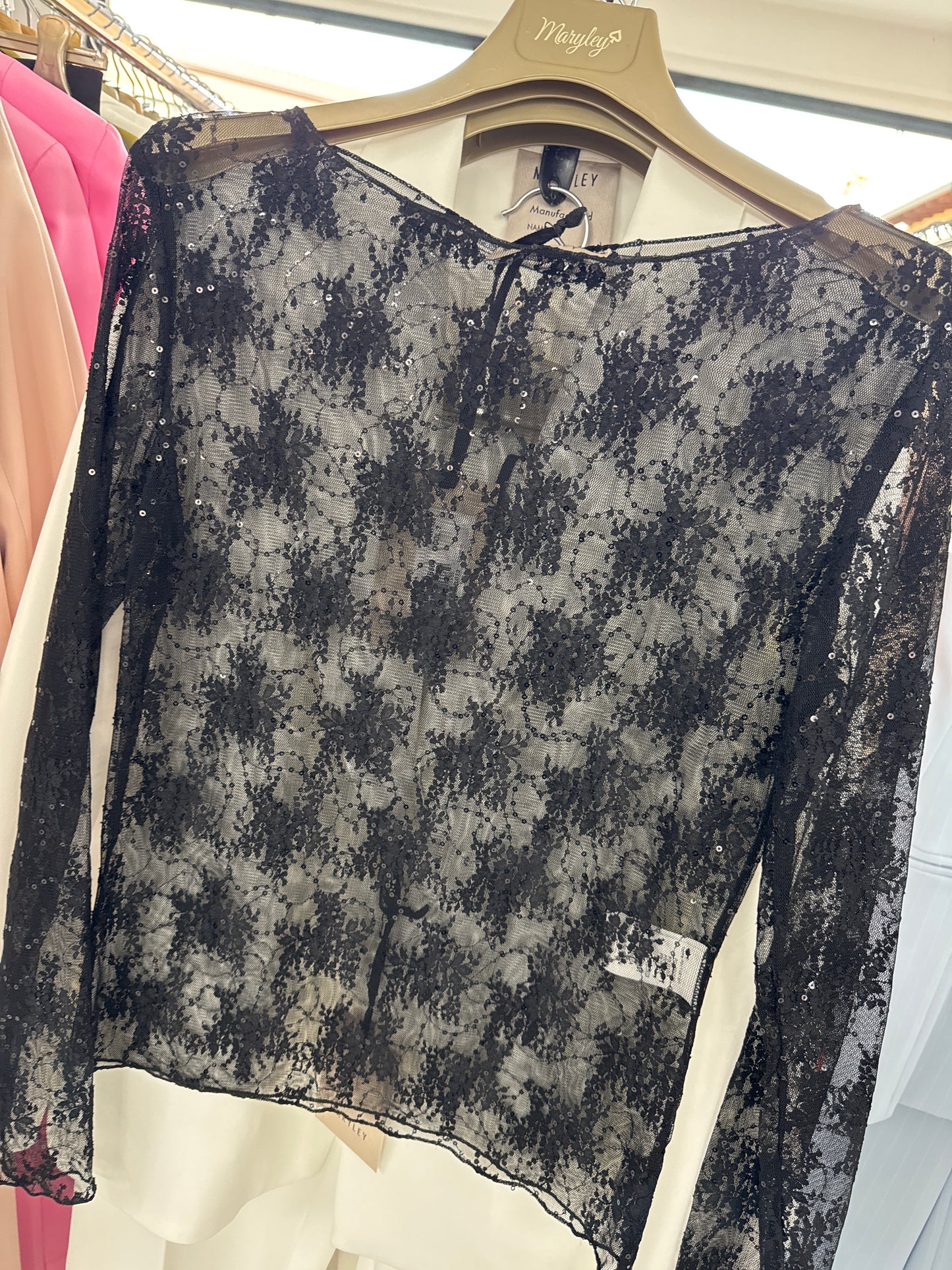 MAGLIA PIZZO NERA