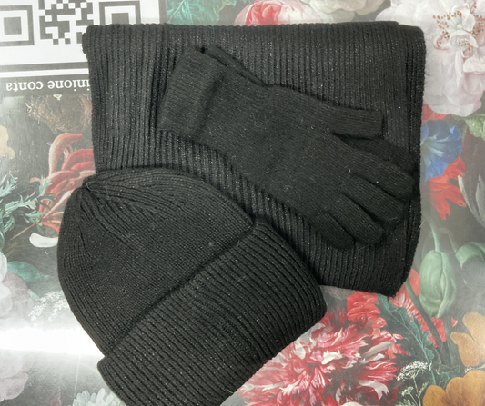 SET BERRETTA GUANTO SCIARPA LUREX