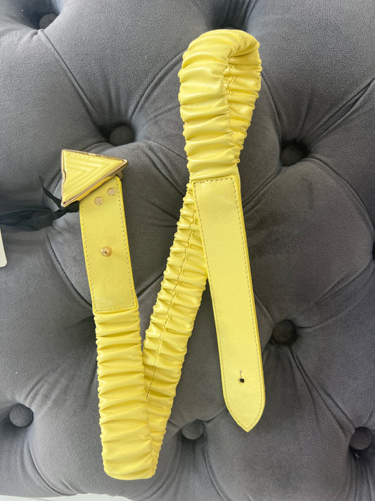 CINTURA ELASTICO VICOLO GIALLA