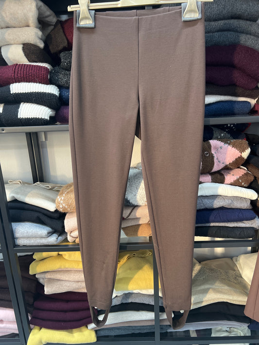 LEGGINS PUNTO MILANO CON GHETTA MARRONE
