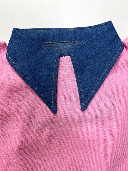 COLLETTO DENIM PUNTA