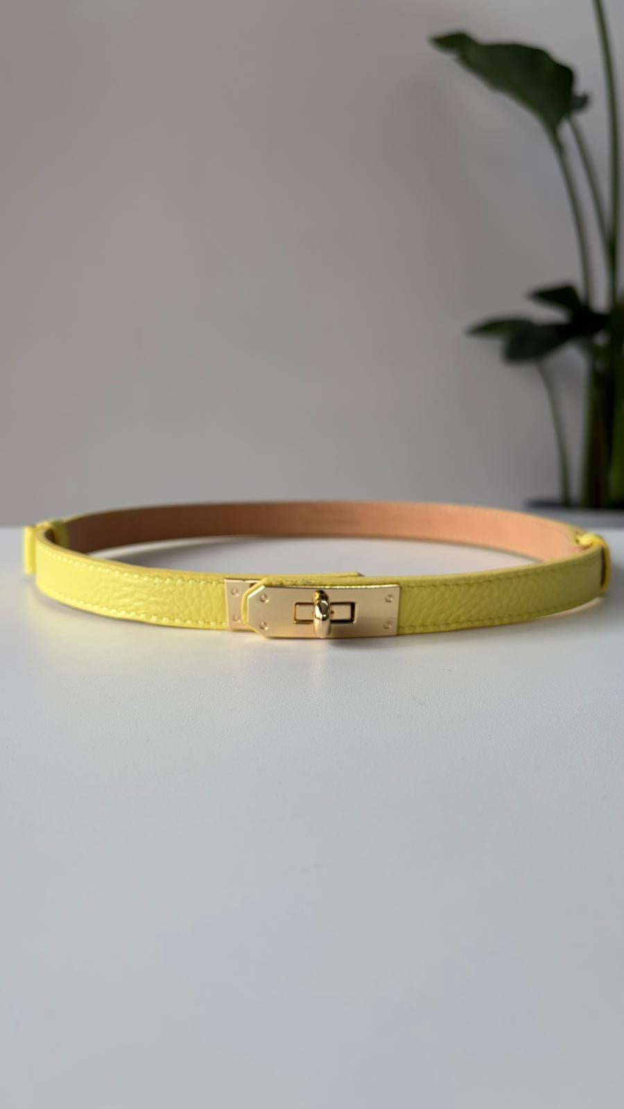 CINTURA PORTOFINO GIALLA