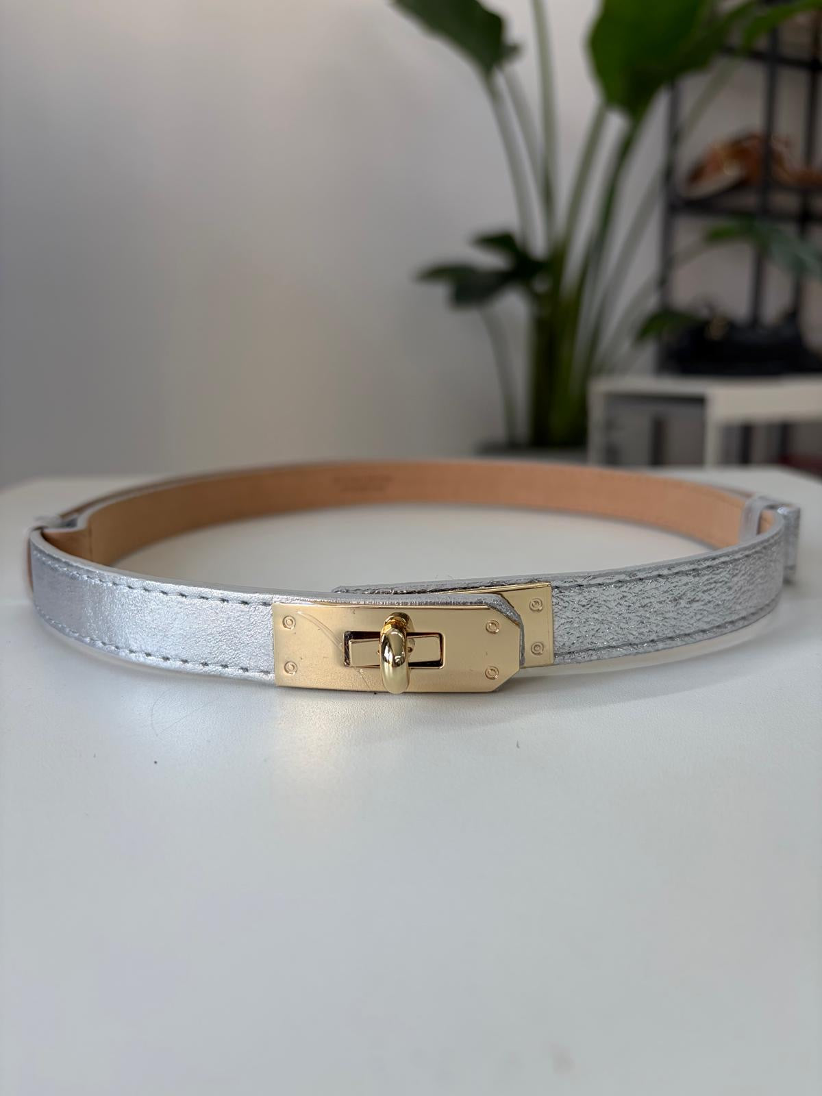 CINTURA PORTOFINO ARGENTO