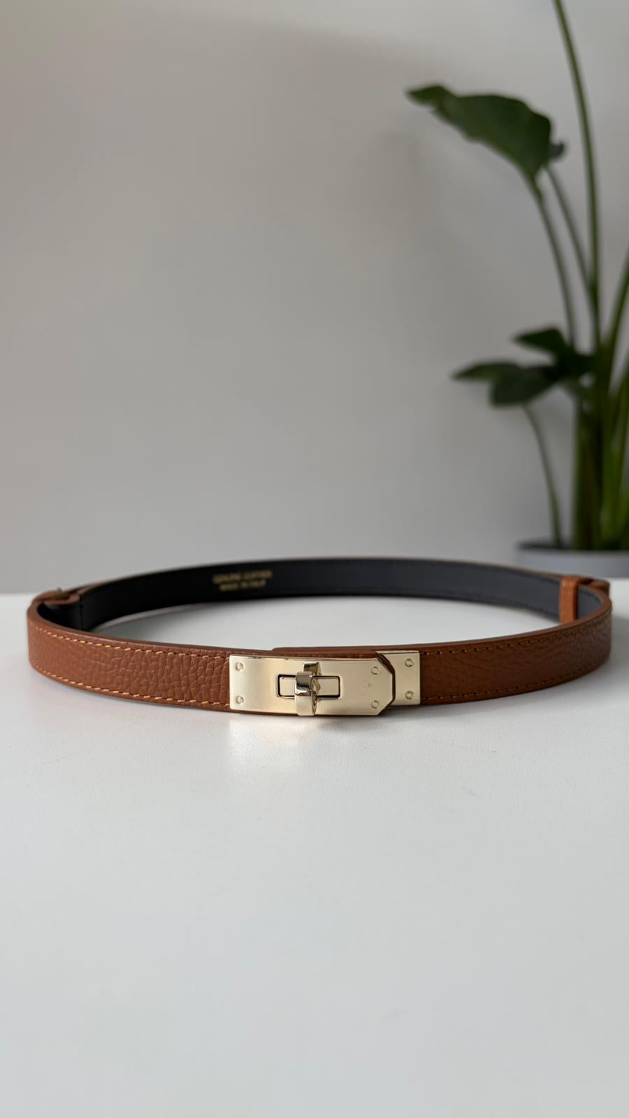 CINTURA PORTOFINO CUOIO