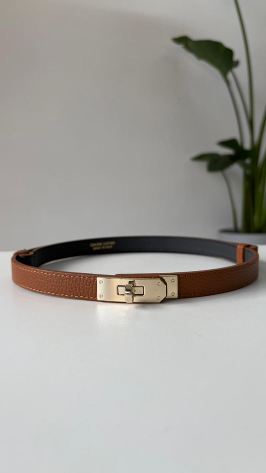 CINTURA PORTOFINO CUOIO