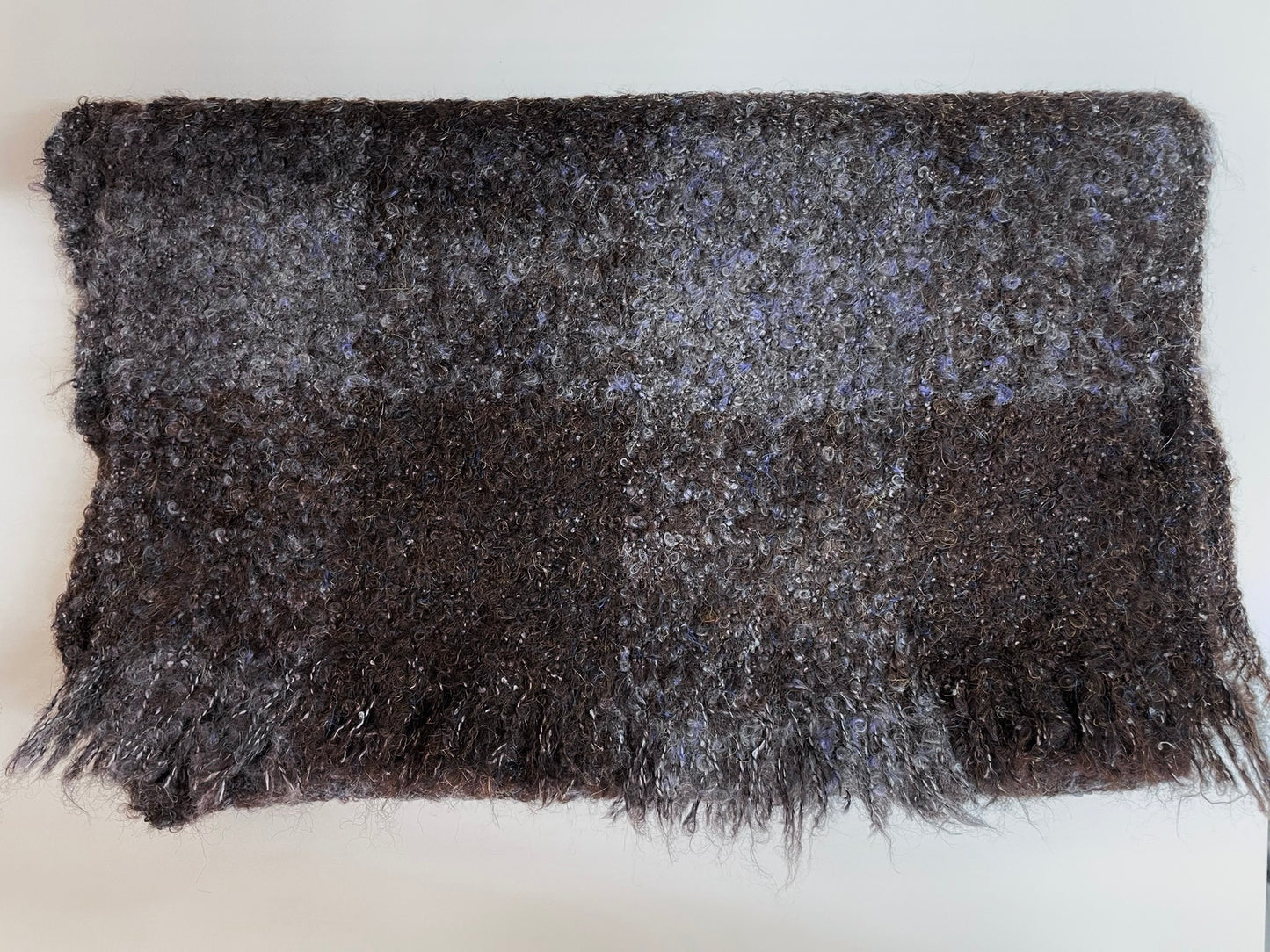 MAXI SCIARPA EFFETTO BOUCLE