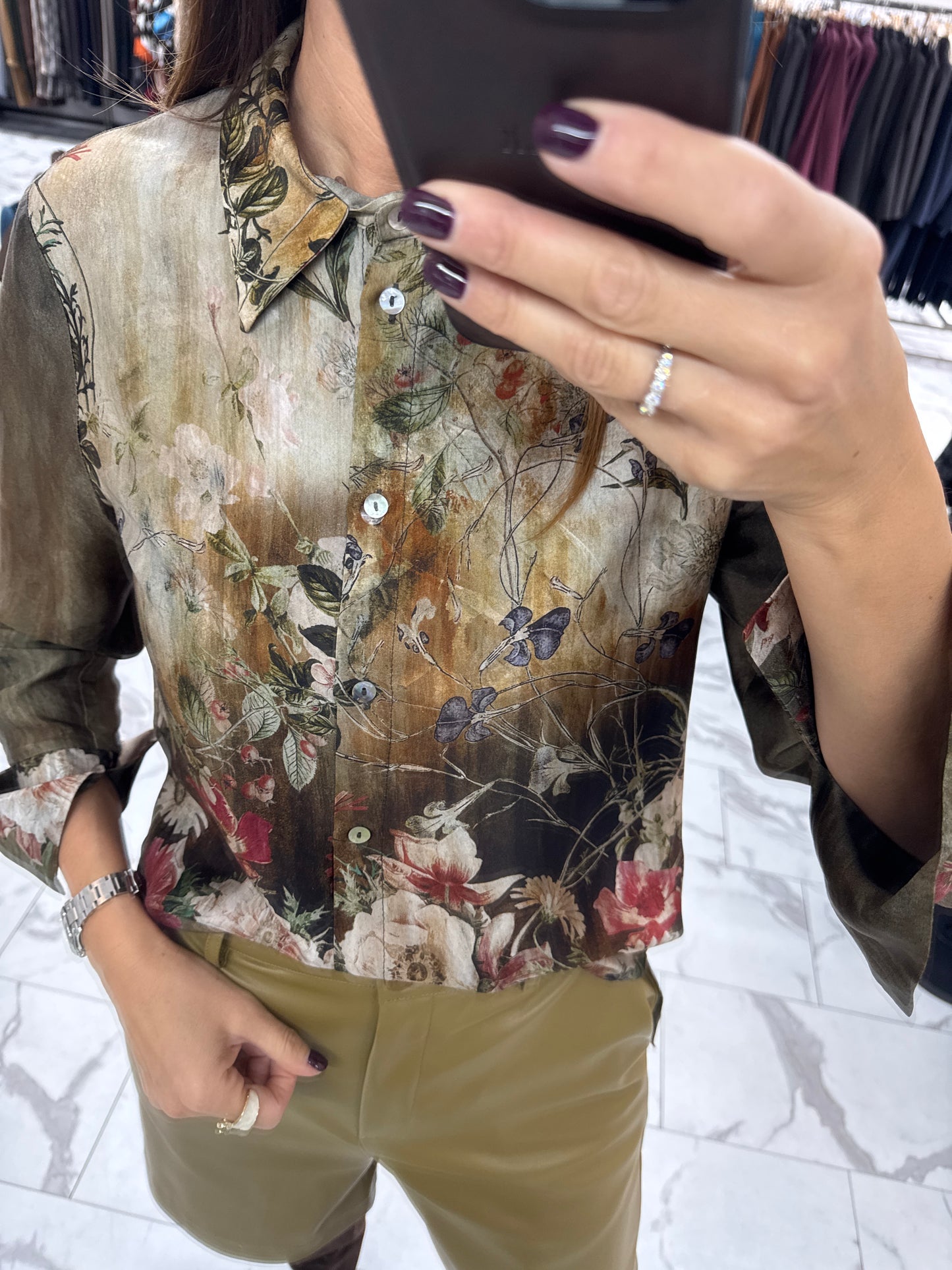 CAMICIA FIORI GUCCI VICOLO